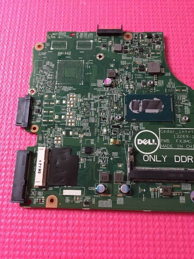 Dell Inspiron 3542 Cedar_Intel-MB 13269-1 Hauptplatine arbeitet mit dp / n 00XDMH