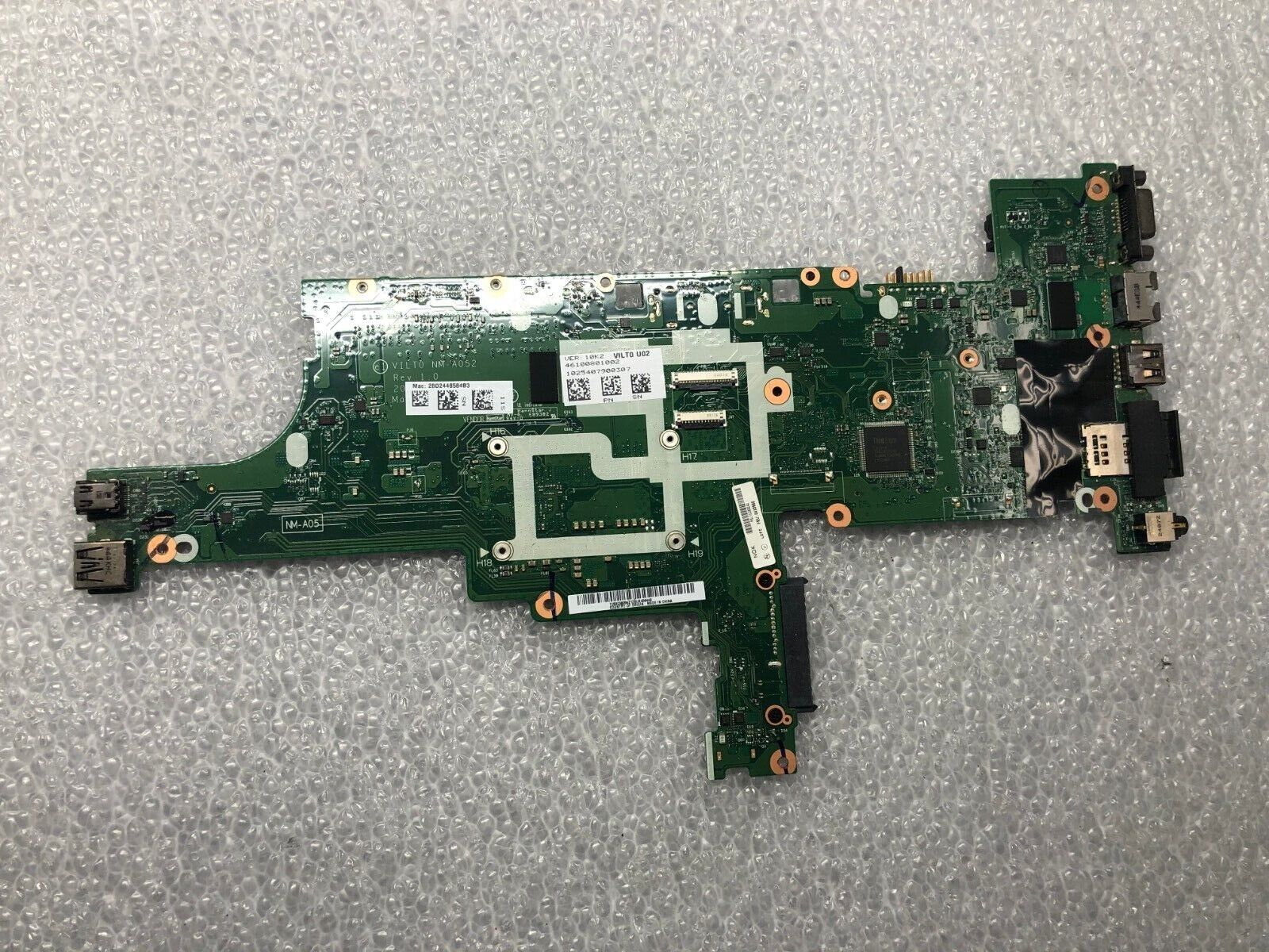Lenovo ThinkPad T440s Motherboard Intel i7-4600 04X3960 Hauptplatine