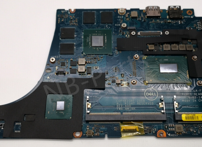 Dell Precision 3530 i7-8750H 2,20 GHz Motherboard NVIDIA Quadro P600 M1HK2 0M1HK2