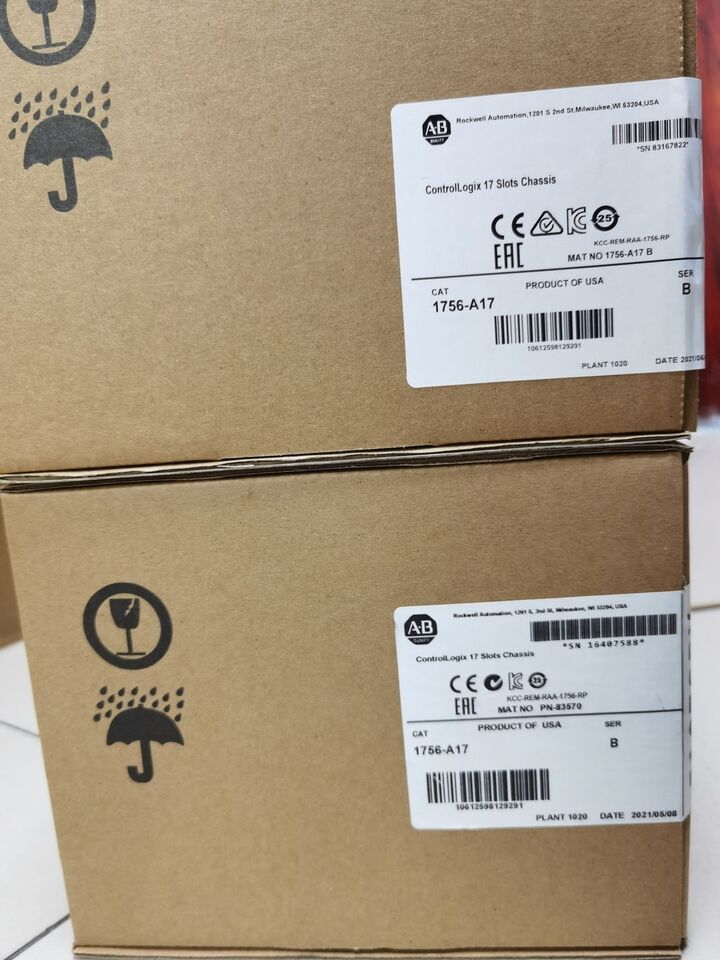 Allen Bradley 1756-A17 17-Slot ControlLogix Chassis, Serie B