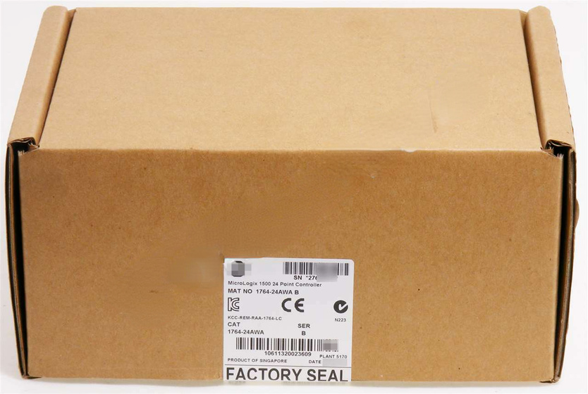 Allen-Bradley 1764-24AWA MicroLogix 1500 Base 120VAC, 12-In 120VAC, 12-Relais, B