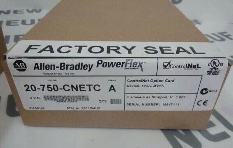 Allen-Bradley 20-750-CNETC PowerFlex 750 ControlNet koaxiales Optionsmodul, Ser A