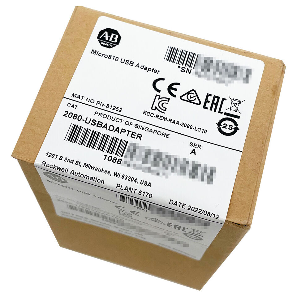 Allen-Bradley 2080-USBADAPTER Micro800 USB Adapter Stecker für Micro810 12-Pt Ser A