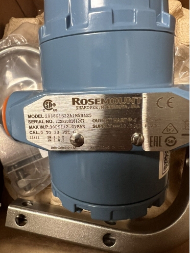Neuer Rosemount 2088G1S22A1M5B4E5 Druckmessumformer