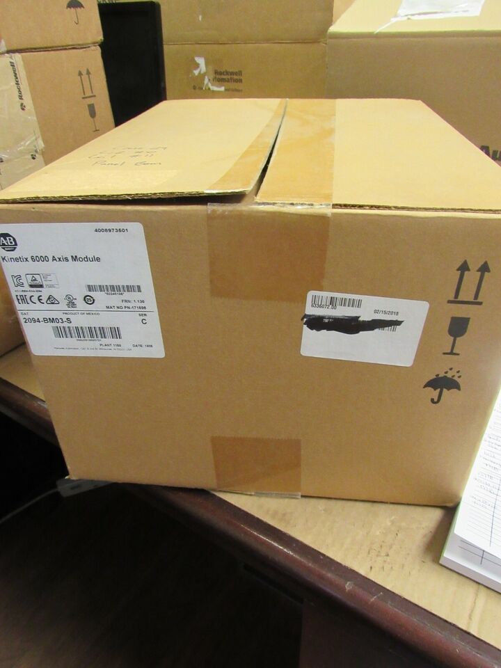 Allen-Bradley 2094-BM03-S Kinetix 6000 Achsenmodul 30A Wechselrichter, Sicherheit, Ser. C