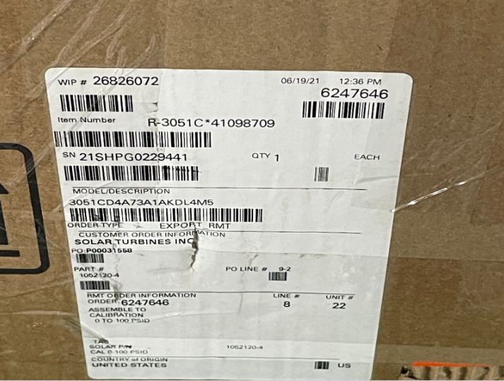 Neuer Rosemount 3051CD4A73A1AKDL4M5 Differenzdrucktransmitter