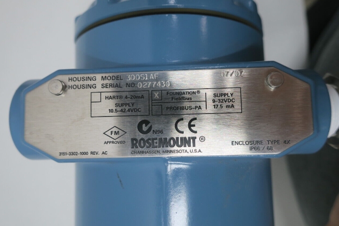 ROSEMOUNT 3051S1TG4A2E11F1AGM 0-4000PSI DIFFERENZDRUCKSENDER