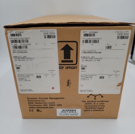 Rosemount 3051T Druckmessumformer und Druckmittler 3051TG2A2B22AS1 Max. 150 psi