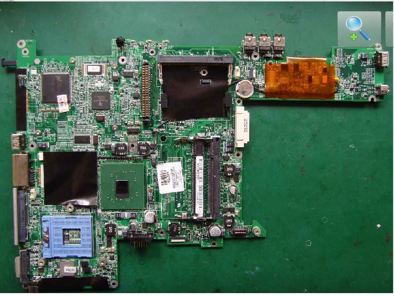 393655-001 Intel Motherboard für HP Pavilion DV1000-Serie