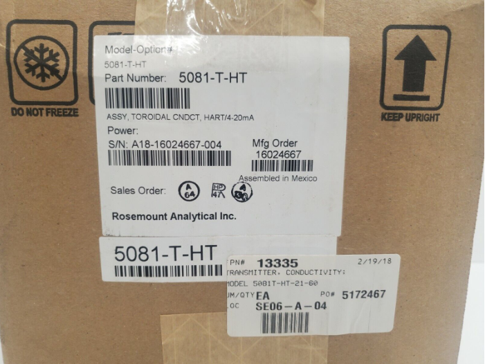 EMERSON ROSEMOUNT EXPLOSIONSGESCHÜTZTER SENDER 5081-T-HT