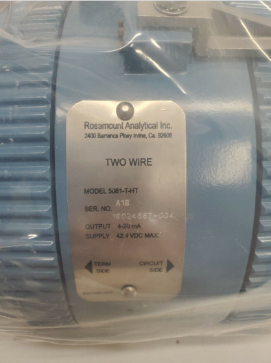 EMERSON ROSEMOUNT EXPLOSIONSGESCHÜTZTER SENDER 5081-T-HT