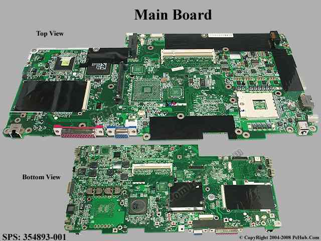 Dell Dimension 5150/E510 Skt 775 BTX Motherboard HJ054