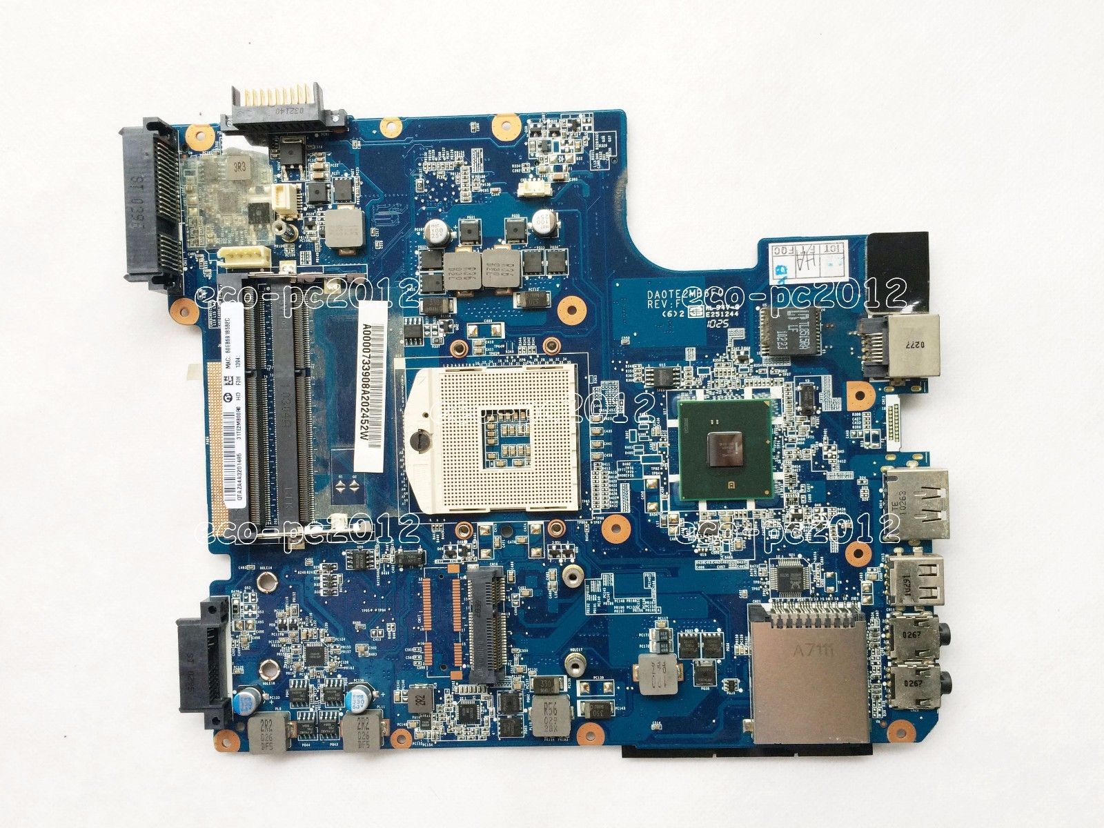 Toshiba Satellite L640 L645 Intel HM55 Motherboard DA0TE2MB6F0 A000073390