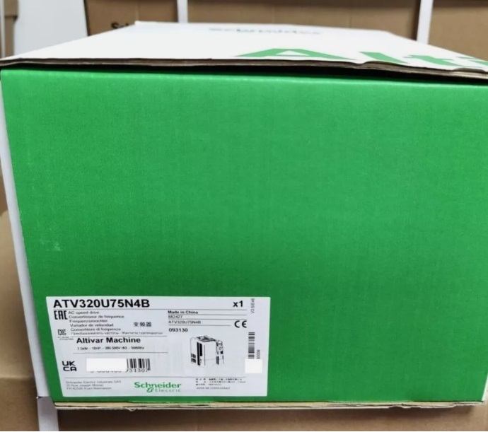 Schneider-Antrieb mit variabler Drehzahl, Altivar Machine ATV320, 7,5 kW, 380 bis 500 V, 3-phasig ATV320U75N4B