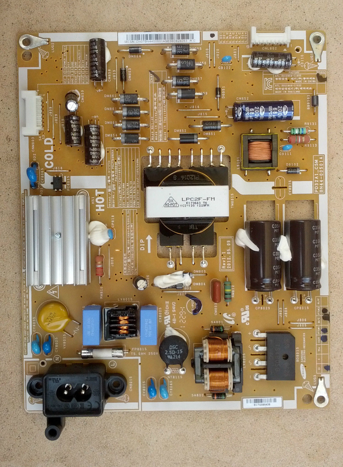 BN44-00501A PD32A1N_CSM BN44-00501C Stromversorgung für SAMSUNG 32"