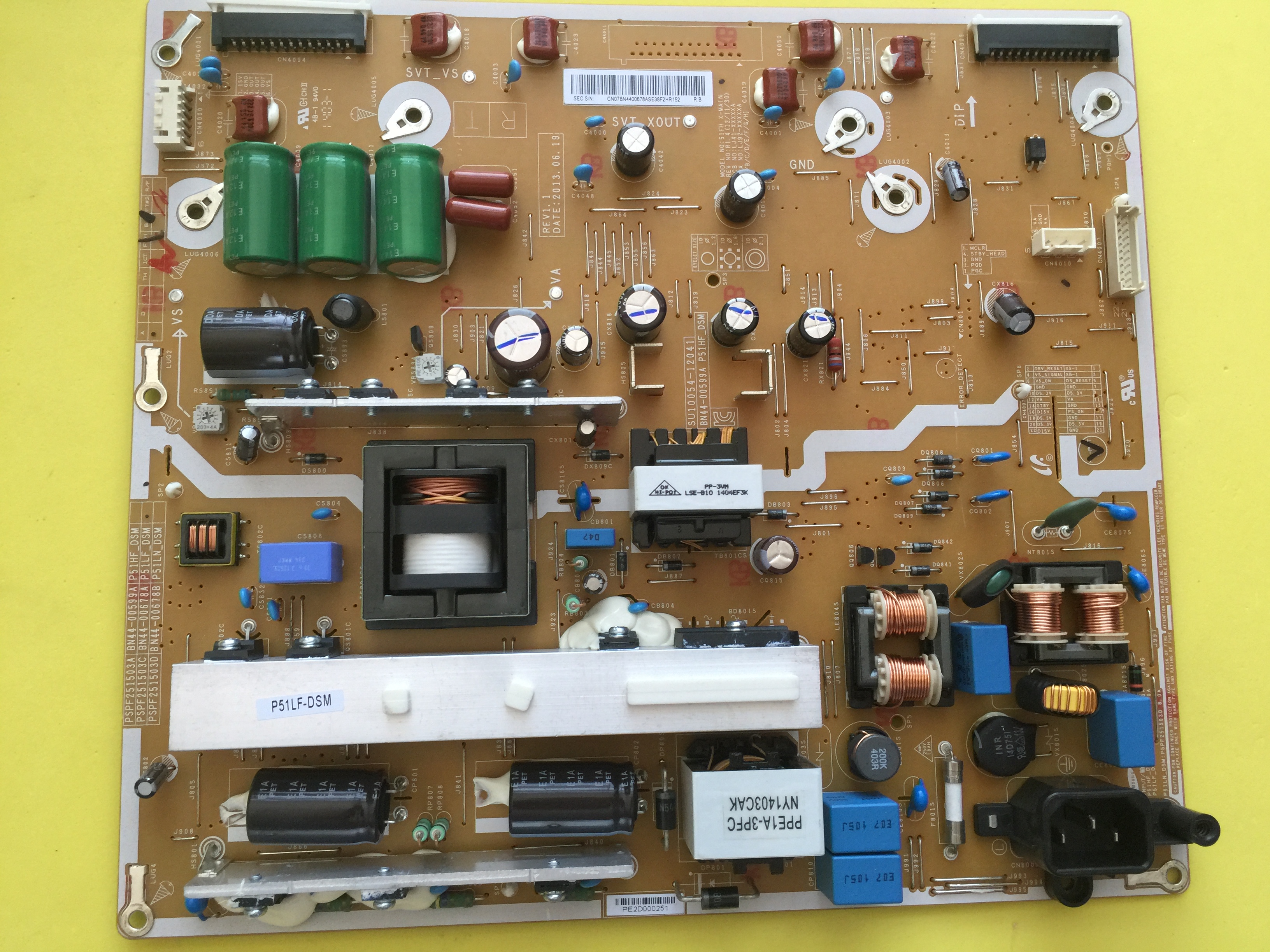 BN44-00678A PSPF251503C P51LF_DSM Samsung Netzteil