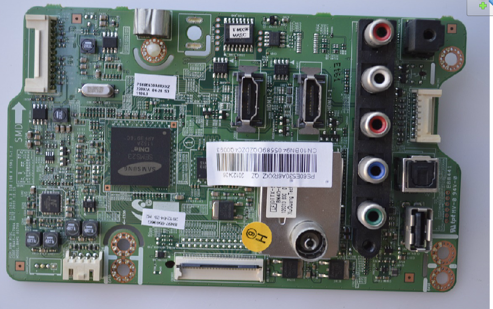 Samsung Plasma PS60E530A6R BN96-20973A MainBoard BN41-01799A