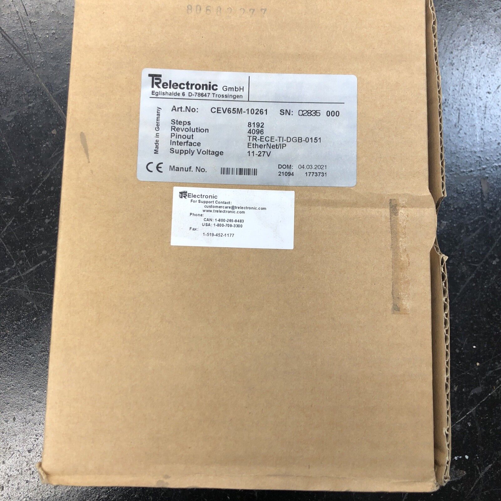 TR Electronic CEV-65M Encoder CEV65M-10261 Absolutdrehgeber