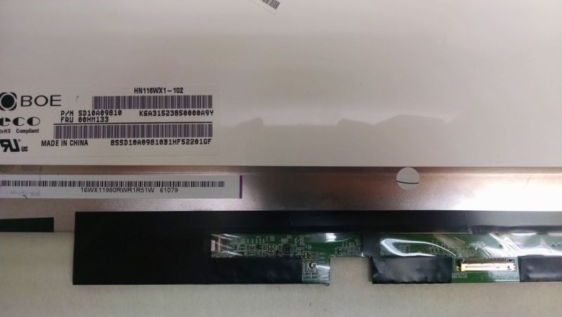 HN116WX1-102 11,6 \"Slim HN116WX1-203 1366x768 LED-Bildschirm LCD-Laptop-Bildschirm 30PIN