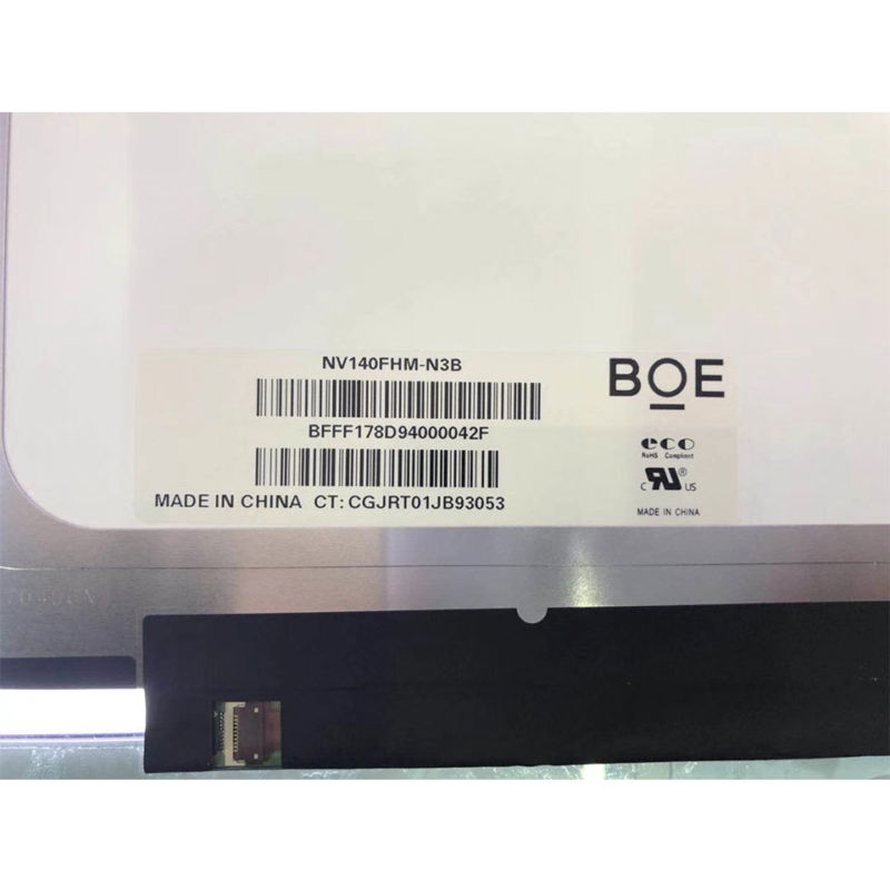 Neue NV140FHM-N3B 14 "WUXGA 1080P FHD IPS LED LCD Ersatz-Bildschirmanzeige AG