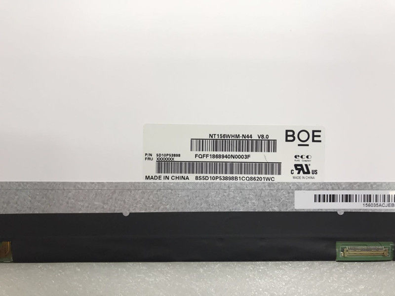 Neue NT156WHM-N44 15,6 Zoll 1366X768 Keine Schraubenlöcher EDP 30 Pin LCD LED Display AG