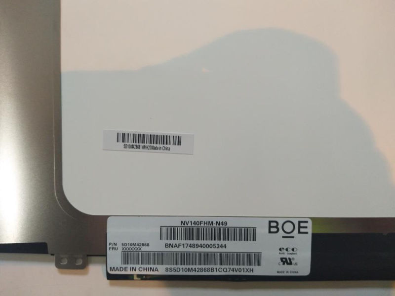 NV140FHM-N49 Für Lenovo fru 5D10M42868 LED-Anzeige FHD 1080P IPS eDP 30Pins 14 \"