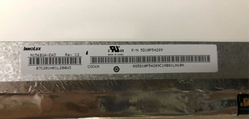 Originales neues N156BGA-EA3 Rev.C2 LED LCD Ersatzdisplay Neues 15.6 \"HD EDV Display Panel