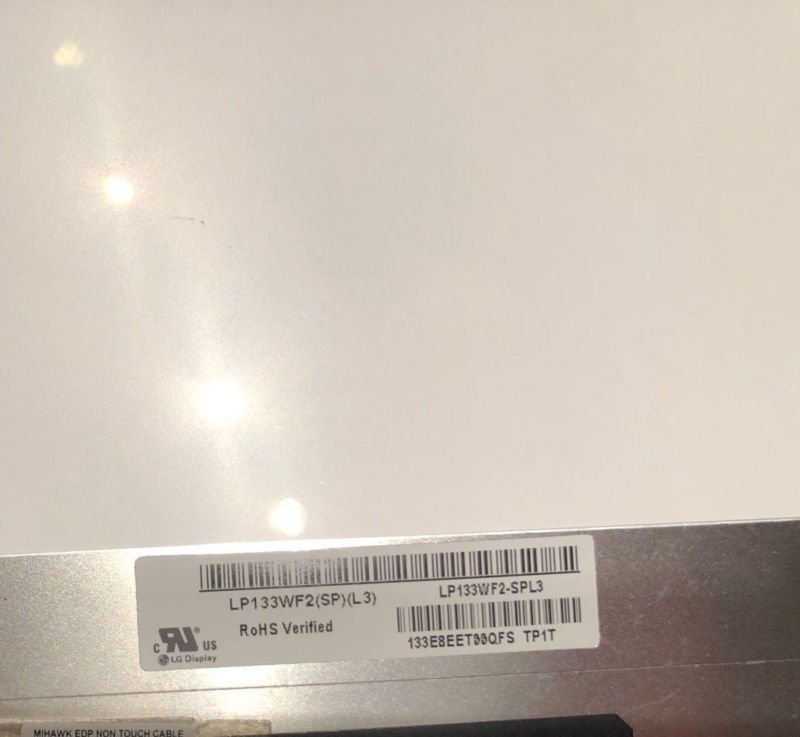 LP133WF2-SPL3 Neu13,3 \"LED FHD Display Panel MATTE 1920X1080 Ersatz