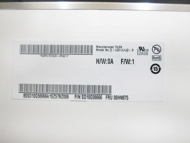 Neuer Lenovo FRU 00HN875 P/N SD10G56666 IPS 14,0\" FHD LCD LED-Bildschirm