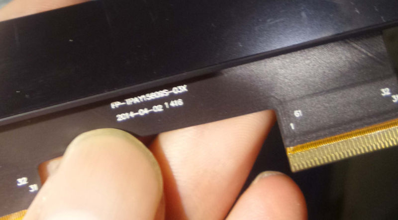 FP-TPAY15609S Touchscreen-Bedienfeld für HP ENVY 15-u100 15-u200na 15-u205na X360