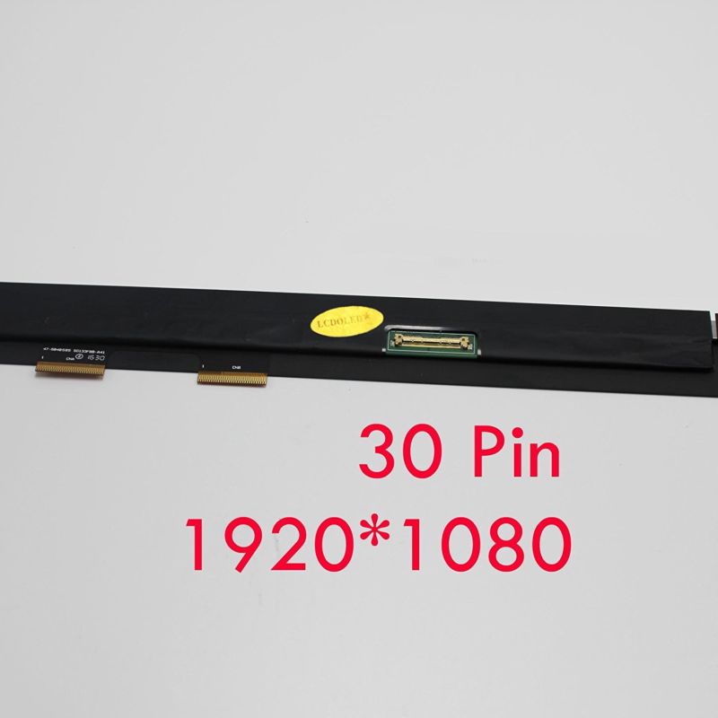 FHD 30 Pins LCD / LED-Display-Touchscreen-Baugruppe für HP Spectre 13-W020CA