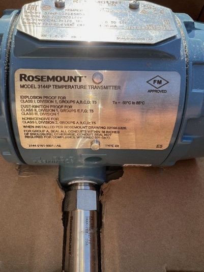 Neuer Rosemount 3144P Smart Temperaturtransmitter HART-Protokoll D1A1NADA1B4M5C4Q4XA