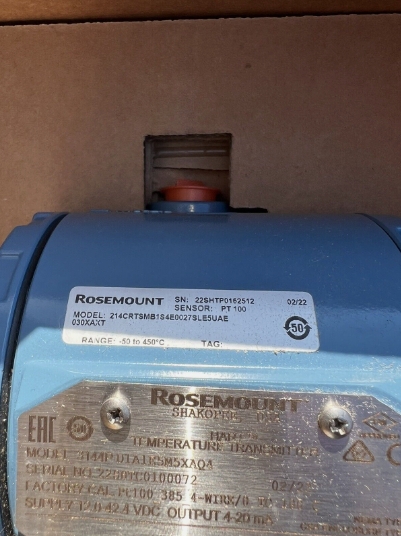 Neuer Rosemount 3144P Smart Temperaturtransmitter HART-Protokoll D1A1NADA1B4M5C4Q4XA