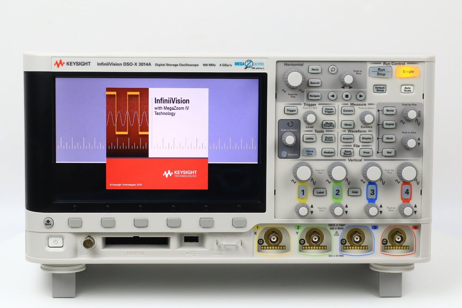 KEYSIGHT INFINIVISION DSOX 3014A DIGITALE SPEICHERUNG OSZILLOSKOP 100MHZ/4GSA/s