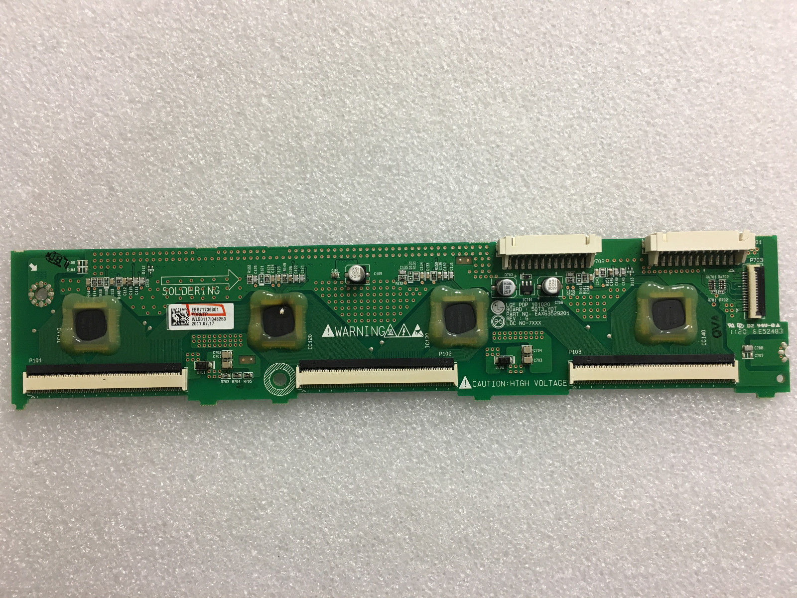 LG 50PT350-UD Top Y-Scan-Laufwerk EBR71736801 (EAX63529201)