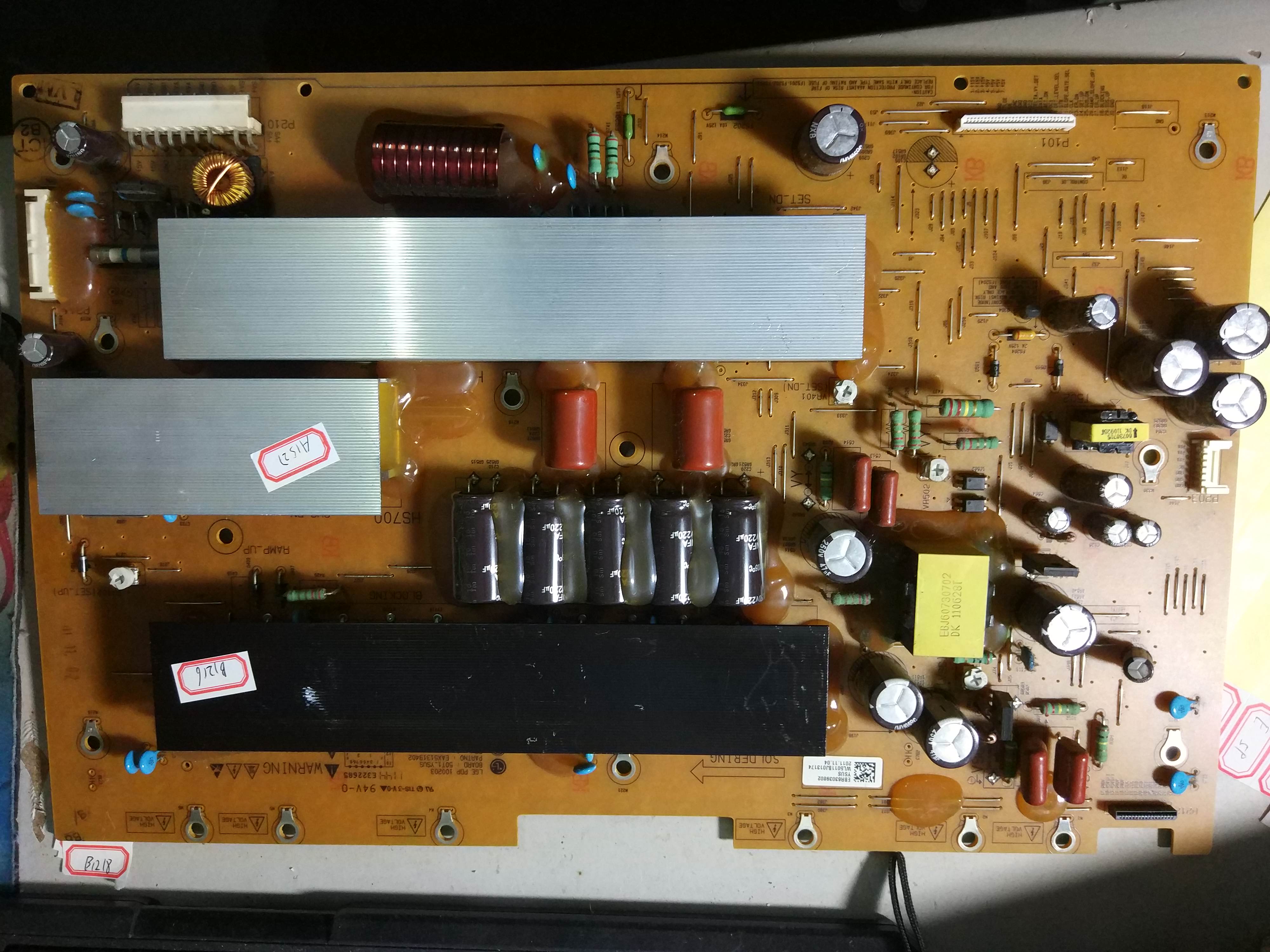 LG 50PJ350 Y-Hauptplatine Y-Hauptplatine EBR63039802