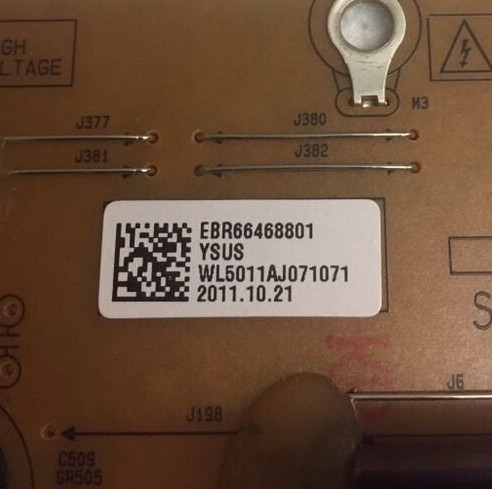 LG-Plasma-TV-Board-Eax62064301-Ebr66468801-Rev-b-Ysus-Board