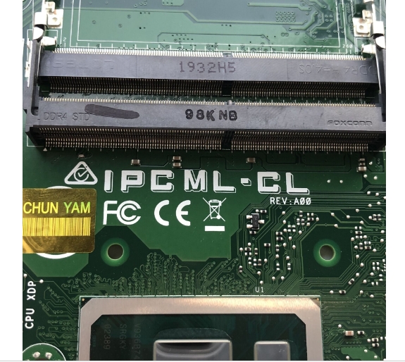 Dell inspiron 5490 7790 AIO IPCML-CL Motherboard CN-0NYCKR i5-10210U