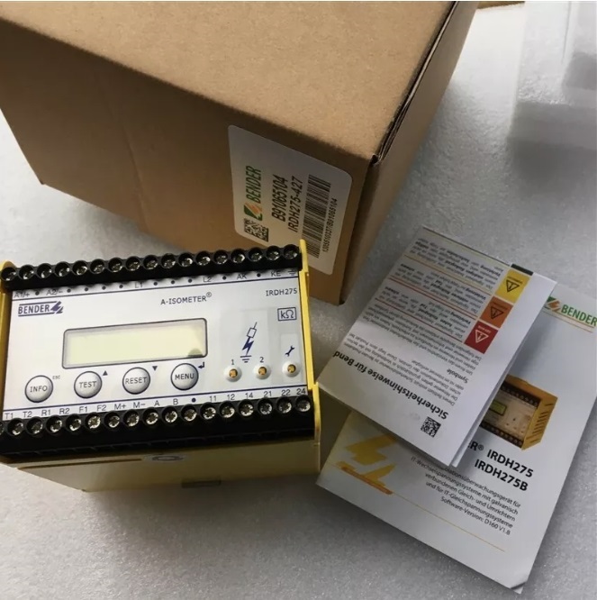 Neues Bender IRDH275-427 ISOMETER® – Fortschrittliches Isolationsüberwachungsgerät