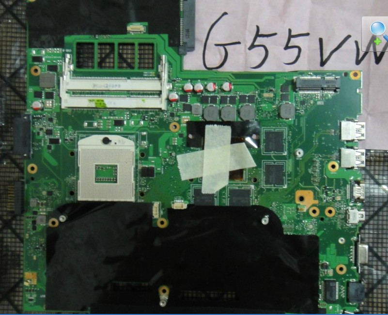 ASUS K54C REV:2.1 Laptop Motherboard Mainboard 60-N9TMB1000-B15