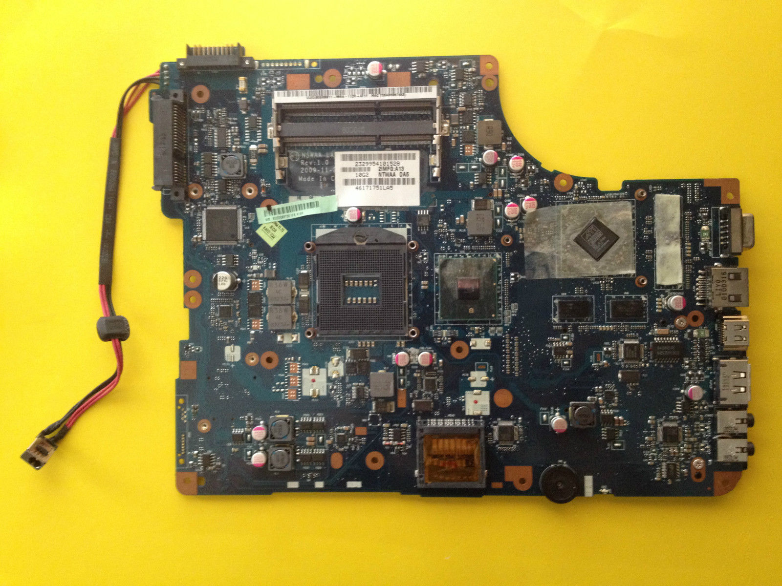 NSWAA D01 LA-5322P motherboard,original part Independent video c