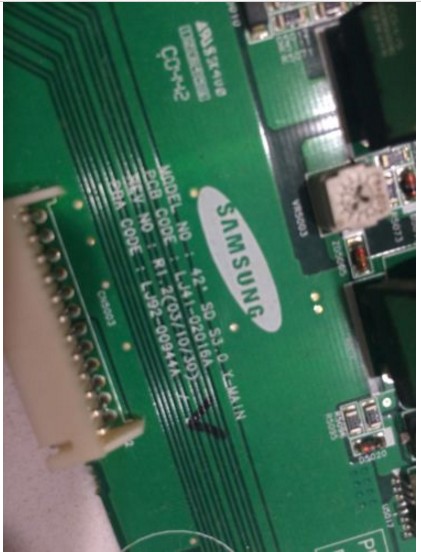 NEW YSUS SAMSUNG S42SD- YD05 LJ41-02016A Y-MAIN LJ92-00944A