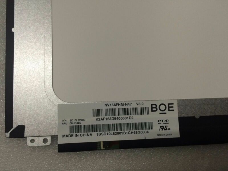 Lenovo FRU: 00UR885 00UR886 LED-LCD-Bildschirm 15.6 WUXGA FHD AG Display Neu