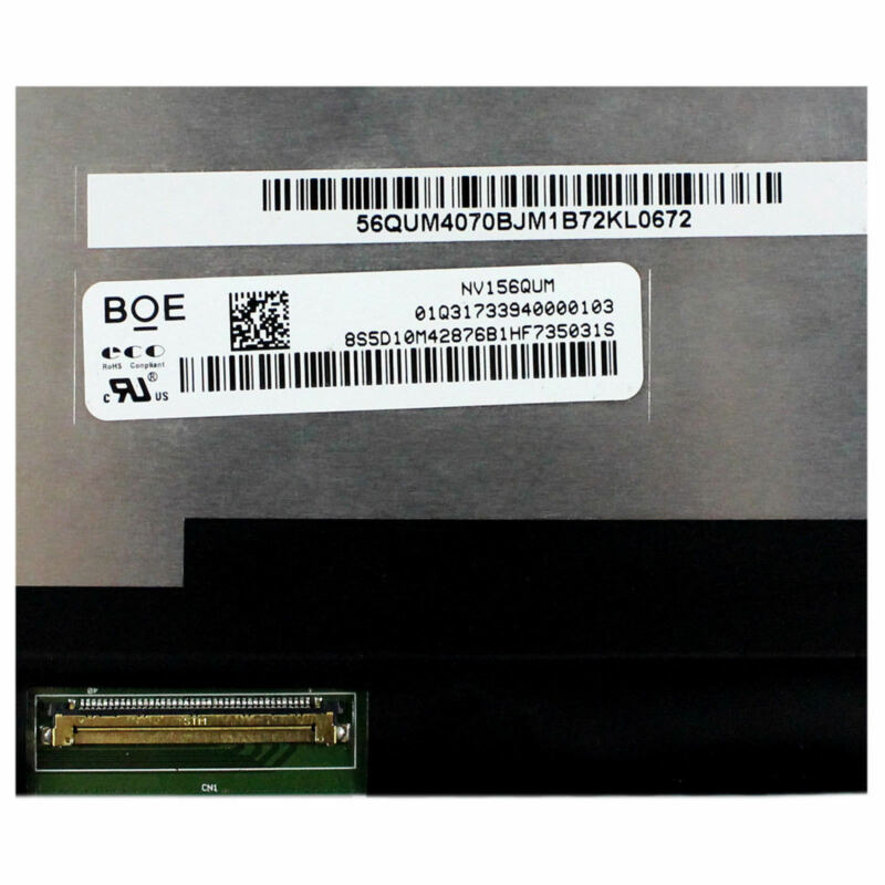 4K 15.6 LED-LCD-Bildschirm NV156QUM-N32 UHD 3840X2160 eDP 40PINS Display berührungslos