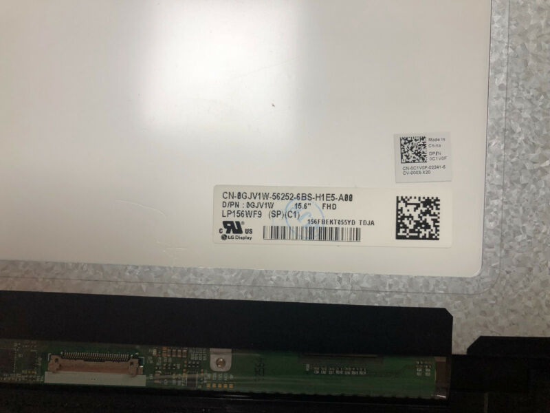 15.6 FHD 30PIN LCD-LED-Bildschirm Touch-Blende Baugruppe für Dell Inspiron 15 7579