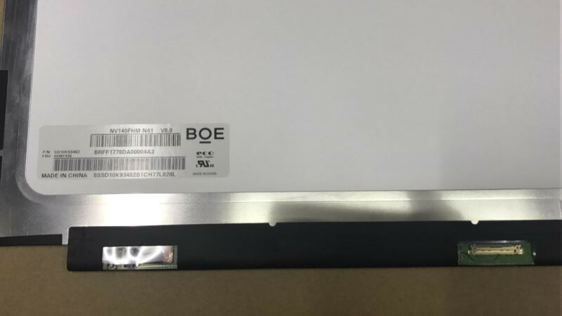 NV140FHM-N61 V8.0 FRU 00NY436 LED-LCD-Bildschirm 14 WUXGA FHD-Display