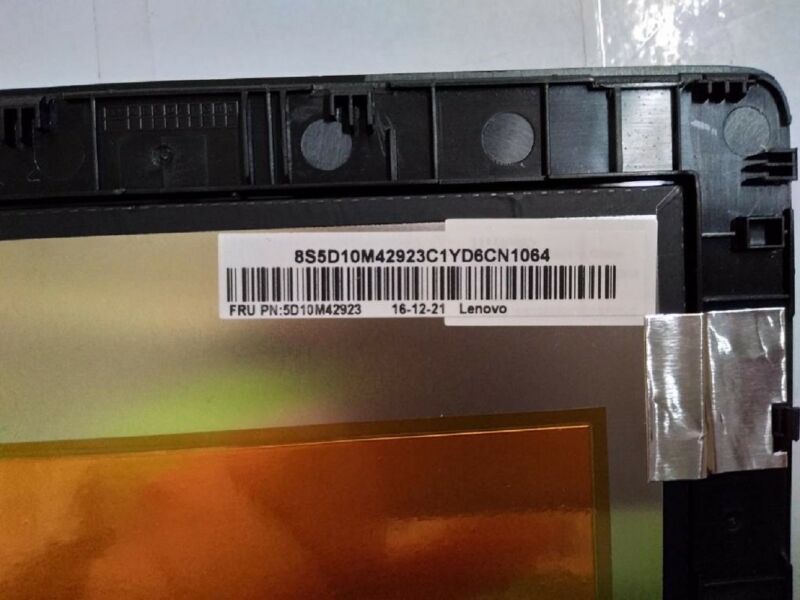 12.2 1920x1200 Lenovo Miix 510-12IKB LCD-Bildschirm Touch Digitizer Assembly Frame