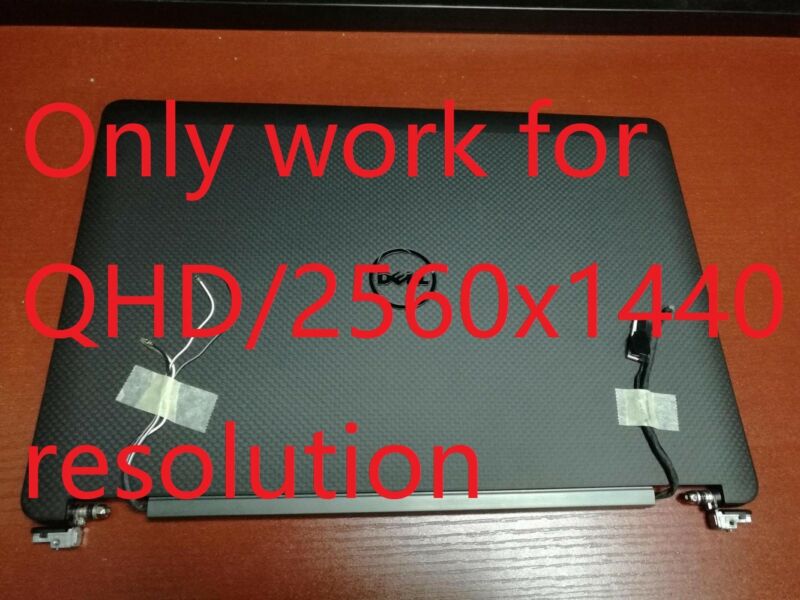 NEU Dell Latitude E7470 14 QHD-Touchscreen-LCD-Bildschirm Komplette Baugruppe