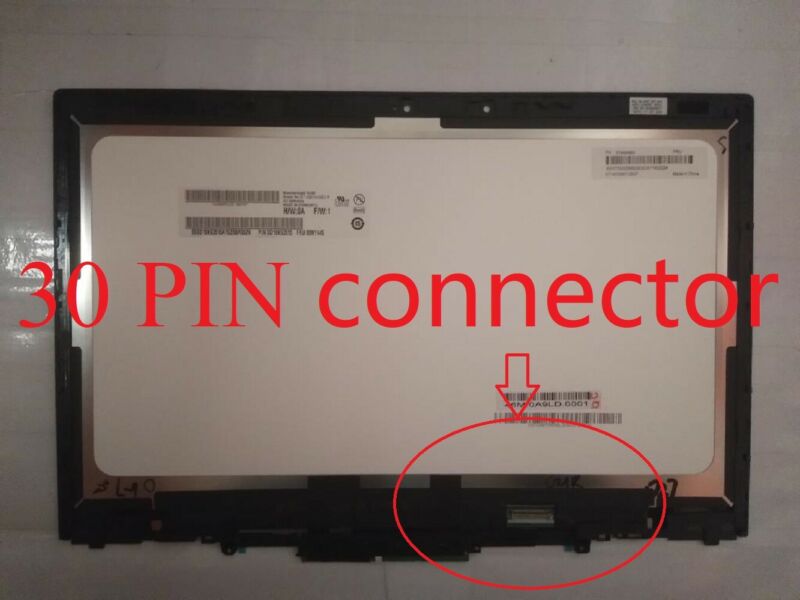 Lenovo ThinkPad X1 Yoga 2. Generation 20JE 14 FHD-LCD-Touchscreen-Baugruppe mit Blende
