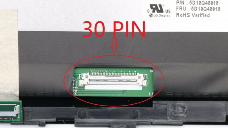 13.3 Lenovo Yoga 730-13IKB 81CT LCD-Touchscreen-Baugruppe + Digitizer Board + Blende